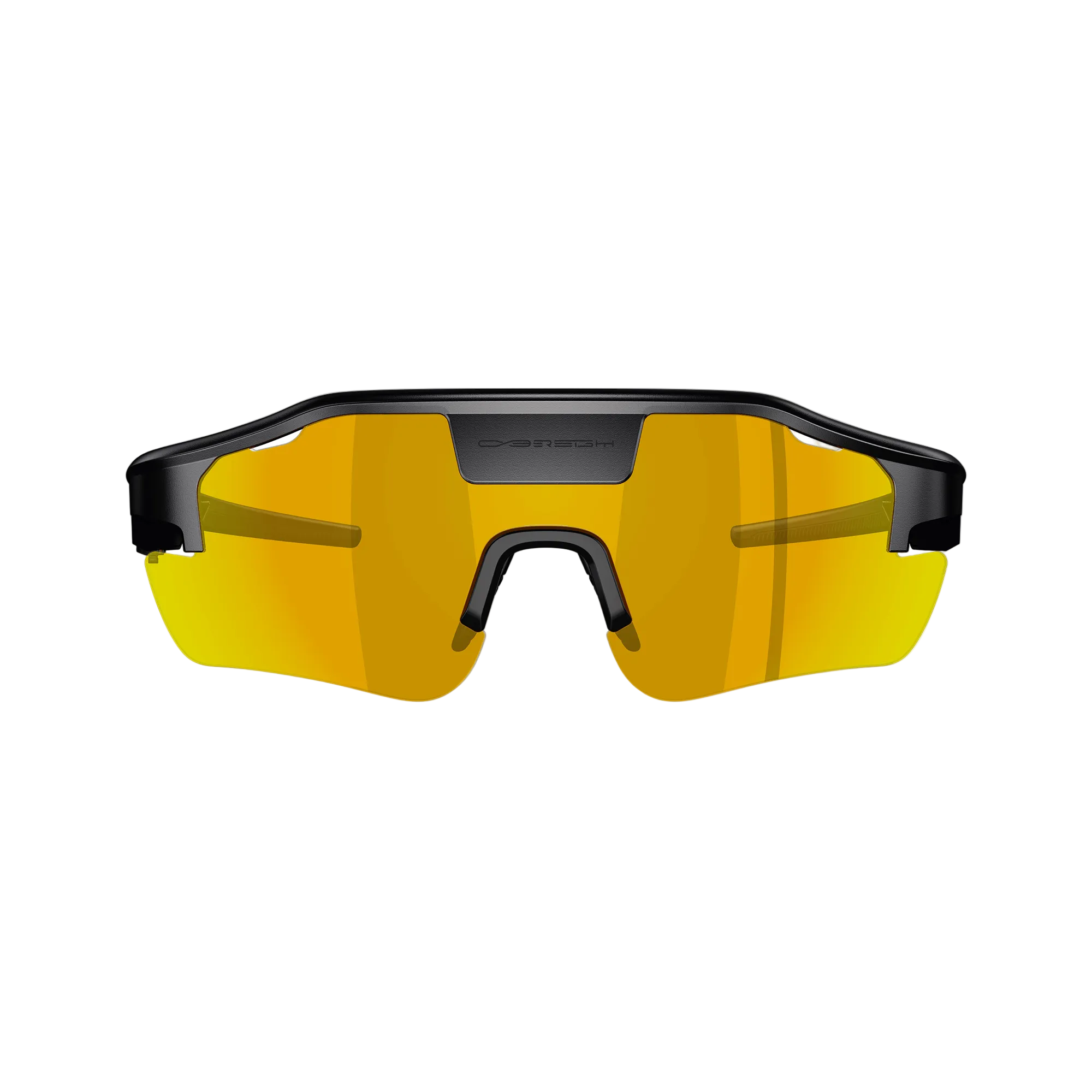 Cybersight Zenith HUD glasses featuring gold lenses.